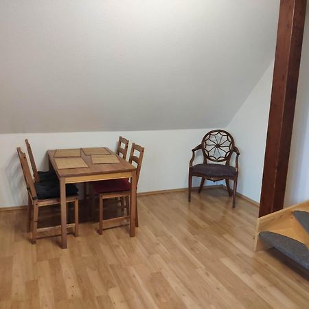 Ferienwohnung mit 123qm für 8 Personen mit sehr großem Garten, einfache Innen-Ausstattung Leipzig Exterior foto